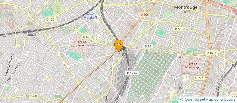 localisation de l'entreprise SCI UNITE MARIAM  CHATILLON