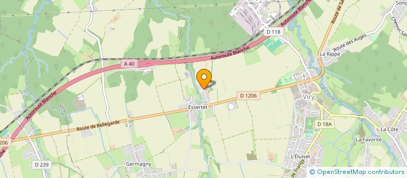 localisation de l'entreprise SCI UNITED  VIRY