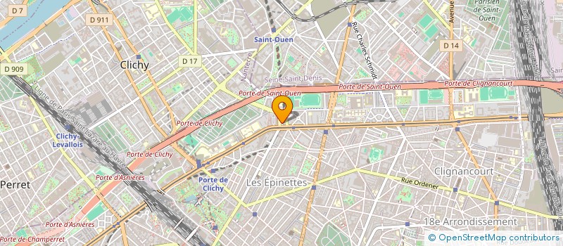 localisation de l'entreprise SCI UNITED 79  SANNOIS