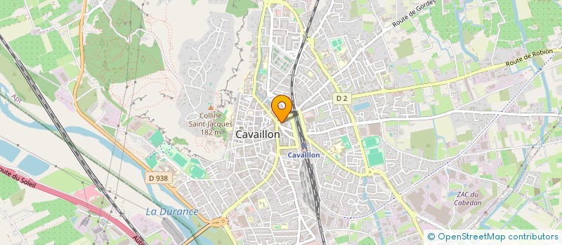 localisation de l'entreprise SCI UNITED BRIE LOMBARDIE ASSOCIES  CAVAILLON