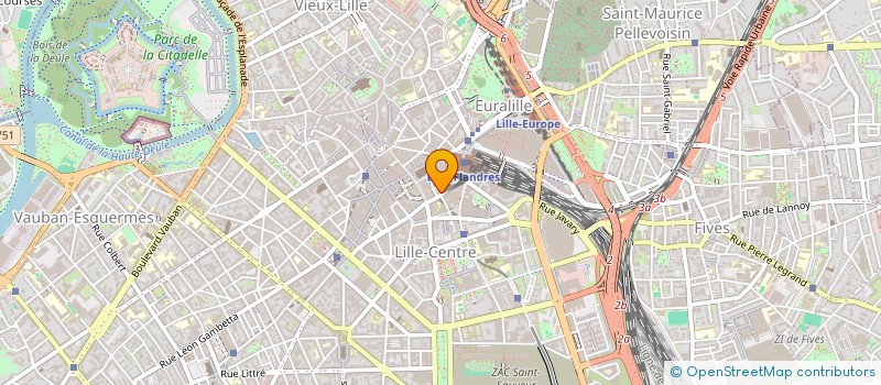 localisation de l'entreprise SCI UNITED CV  LILLE