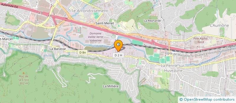 localisation de l'entreprise SCI UNITIO GROUPE à MARSEILLE 11EME