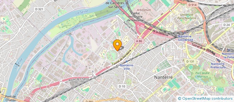 localisation de l'entreprise SCI UNITY ESTATES  SANNOIS