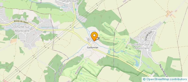 localisation de l'entreprise SCI UNIVER  VIGNY