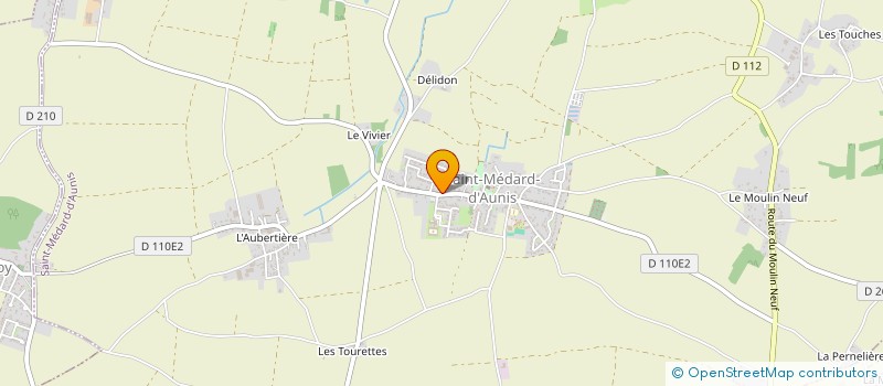 localisation de l'entreprise SCI UNIVERS  SAINT-MEDARD-D'AUNIS