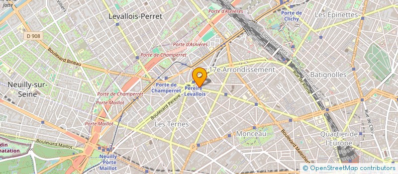 localisation de l'entreprise SCI UNIVERS CITE  PARIS