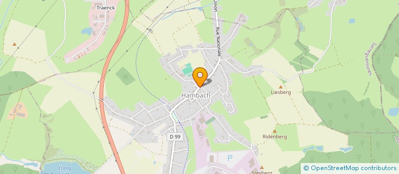 localisation de l'entreprise SCI UNLU  HAMBACH