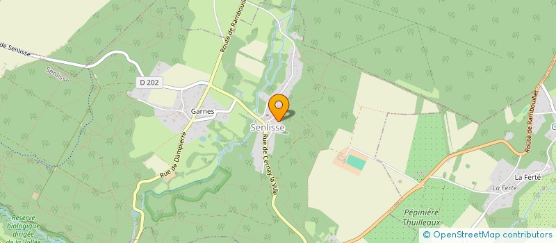 localisation de l'entreprise SCI UNPOURTUCHE  SENLISSE