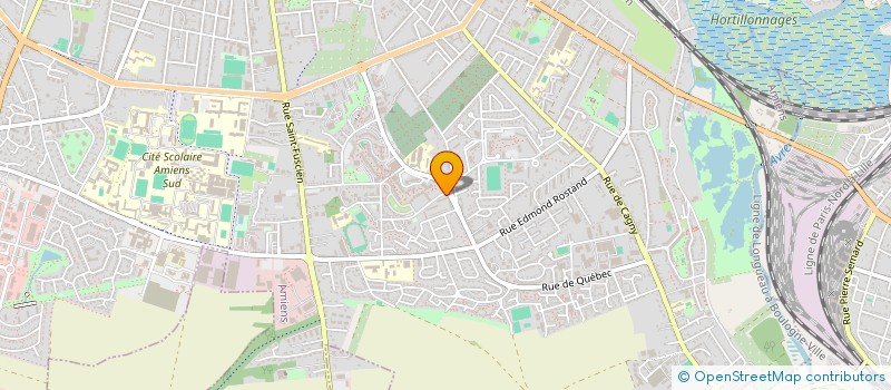 localisation de l'entreprise SCI UP2BUSINESS  AMIENS