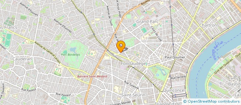 localisation de l'entreprise SCI UPAS  BORDEAUX