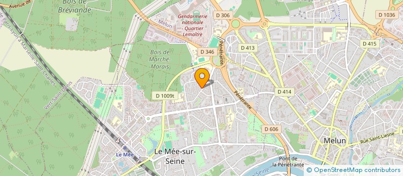 localisation de l'entreprise SCI UR  LE MEE-SUR-SEINE