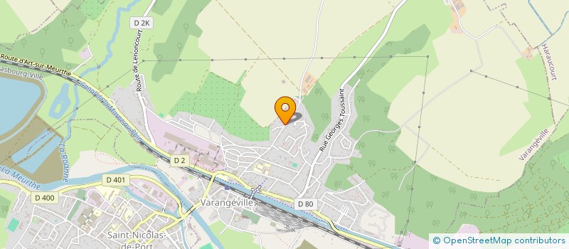 localisation de l'entreprise SCI URBANLOOP  VARANGEVILLE