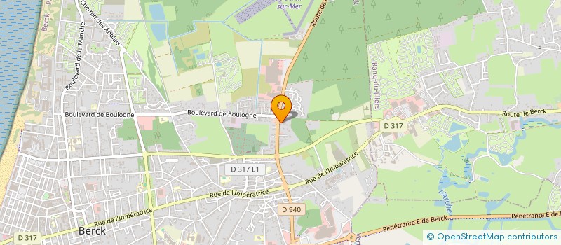 localisation de l'entreprise SCI UREL  BERCK