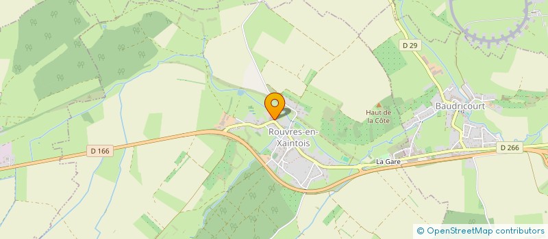 localisation de l'entreprise SCI URGUETTE  ROUVRES-EN-XAINTOIS