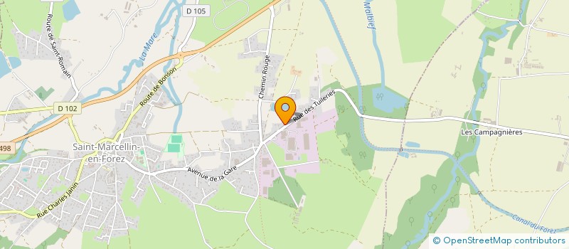 localisation de l'entreprise SCI URMI  SAINT-MARCELLIN-EN-FOREZ