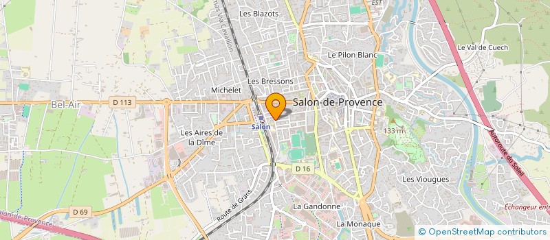 localisation de l'entreprise SCI URO CRIL  SALON-DE-PROVENCE