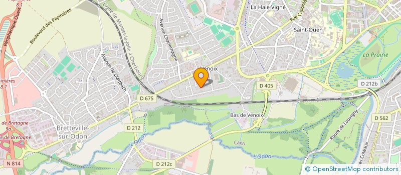localisation de l'entreprise SCI URO SCSP à CAEN