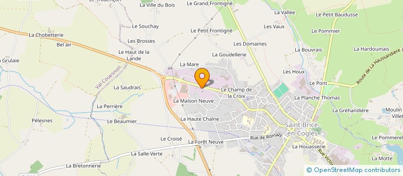 localisation de l'entreprise SCI UROCH  MAEN ROCH