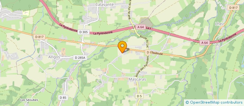 localisation de l'entreprise SCI URROZ  MASCARAS