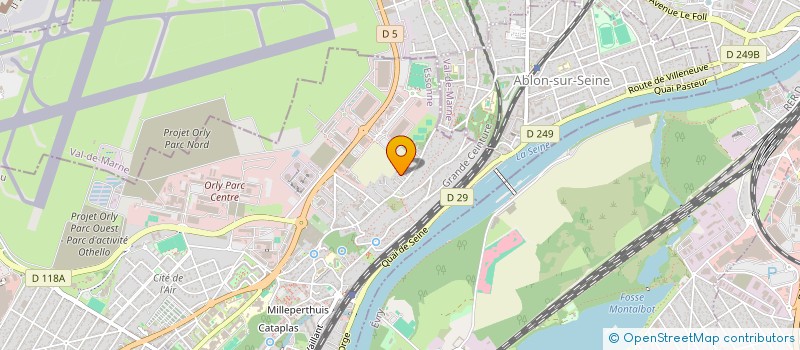 localisation de l'entreprise SCI URS à ATHIS-MONS