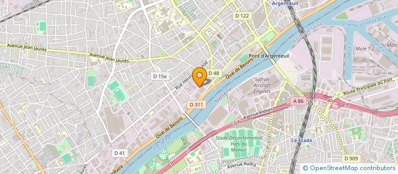 localisation de l'entreprise SCI URTEK  TRESSES