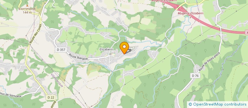 localisation de l'entreprise SCI URTXINTXA  MOUGUERRE