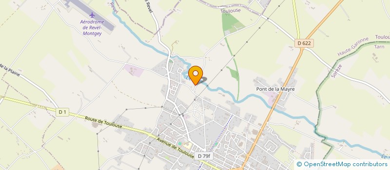 localisation de l'entreprise SCI URUGUAY  REVEL