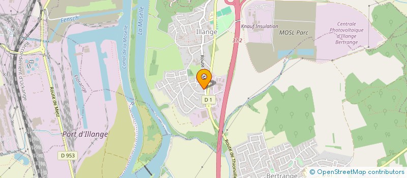 localisation de l'entreprise SCI URWINKEL  ILLANGE