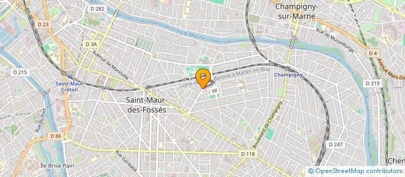 localisation de l'entreprise SCI USMAN à SAINT-MAUR-DES-FOSSES