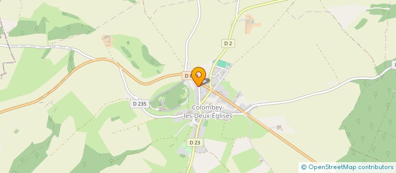 localisation de l'entreprise SCI USSIE à COLOMBEY LES DEUX EGLISES