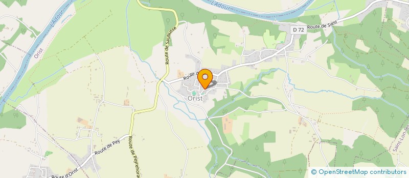 localisation de l'entreprise SCI UST AMIS  ORIST