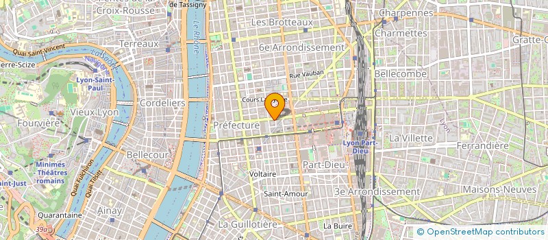 localisation de l'entreprise SCI UTEI VILLETTE D'ANTHON  LYON