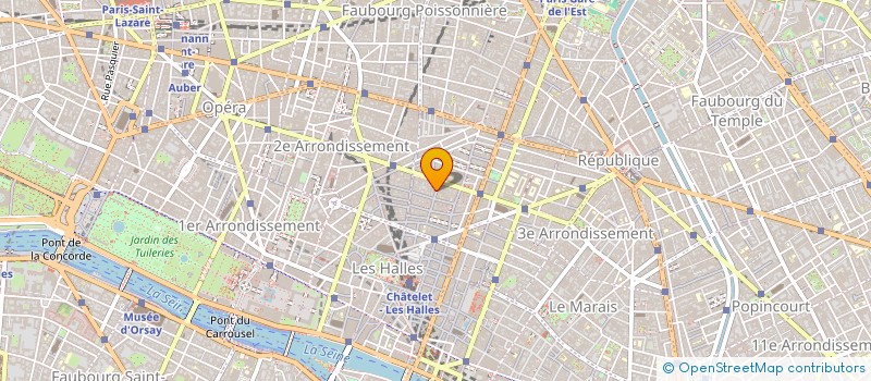 localisation de l'entreprise SCI UTIBI  PARIS