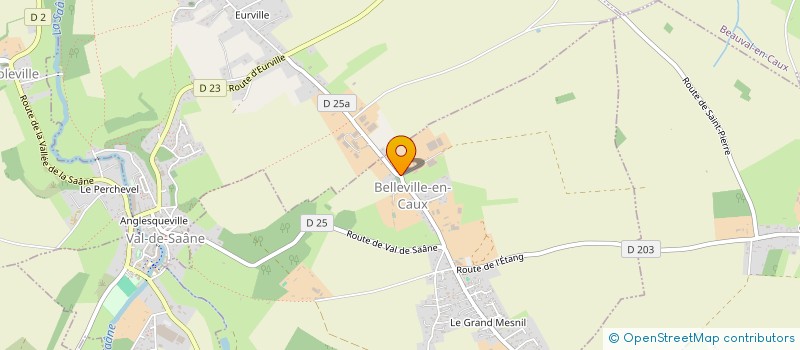 localisation de l'entreprise SCI UTOPIAS  BELLEVILLE-EN-CAUX