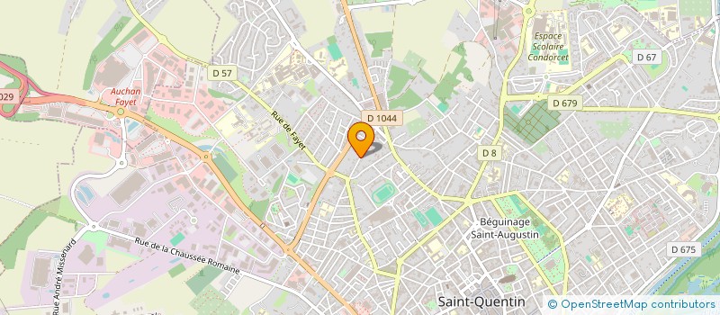 localisation de l'entreprise SCI UTOPIE à SAINT-QUENTIN