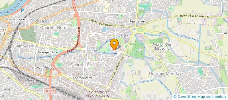 localisation de l'entreprise SCI UTRILLO 1 à AVIGNON
