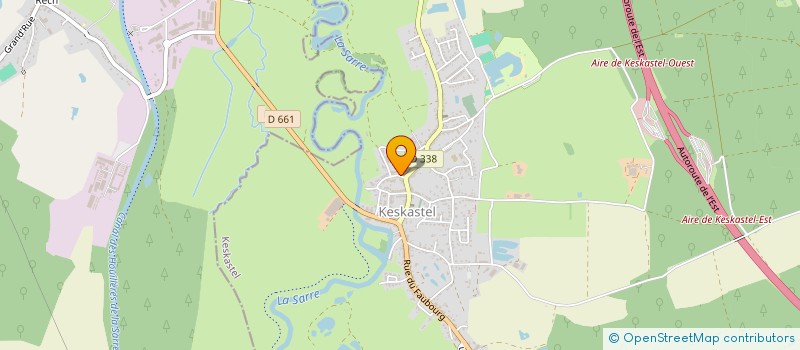 localisation de l'entreprise SCI UTY  KESKASTEL