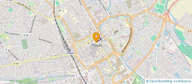 localisation de l'entreprise SCI UXORA à TROYES