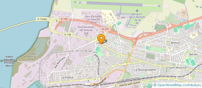 localisation de l'entreprise SCI UYUNI  LA ROCHELLE