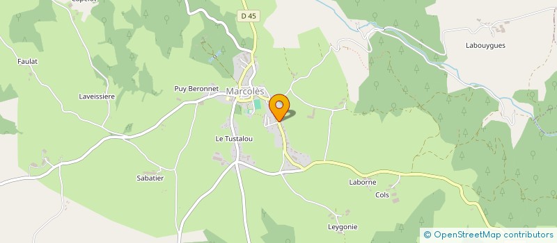 localisation de l'entreprise SCI UZOLET à SAINT-MAMET-LA-SALVETAT