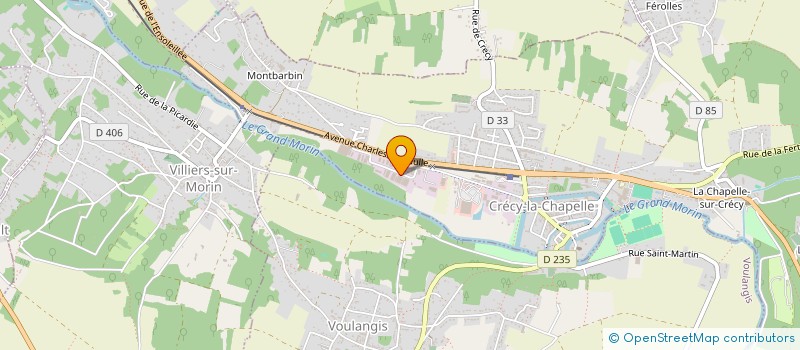 localisation de l'entreprise SCI V 2 S  CRECY-LA-CHAPELLE