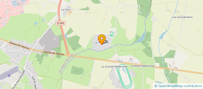 localisation de l'entreprise SCI  V à LES SABLES D'OLONNE