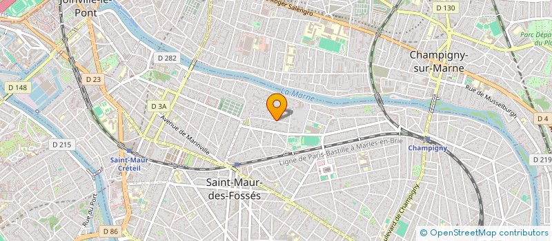 localisation de l'entreprise SCI V A G H à SAINT-MAUR-DES-FOSSES