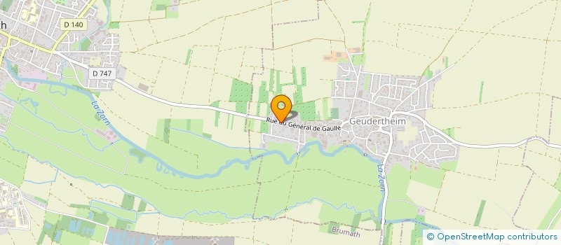 localisation de l'entreprise SCI V.A.H.  BRUMATH