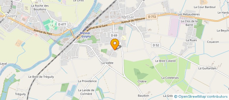 localisation de l'entreprise SCI V B INVESTISSEMENTS  SAINT-MALO-DE-PHILY