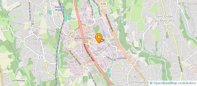 localisation de l'entreprise SCI V.C.R.  LIMONEST