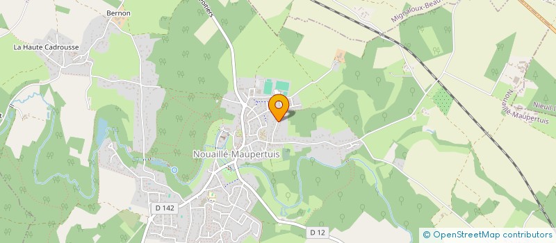 localisation de l'entreprise SCI V&CO INVEST  NOUAILLE-MAUPERTUIS