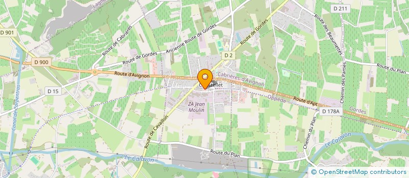 localisation de l'entreprise SCI V.D.F.  MAUBEC