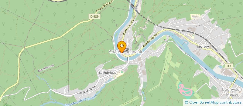 localisation de l'entreprise SCI V.D.P.S.  BOGNY-SUR-MEUSE