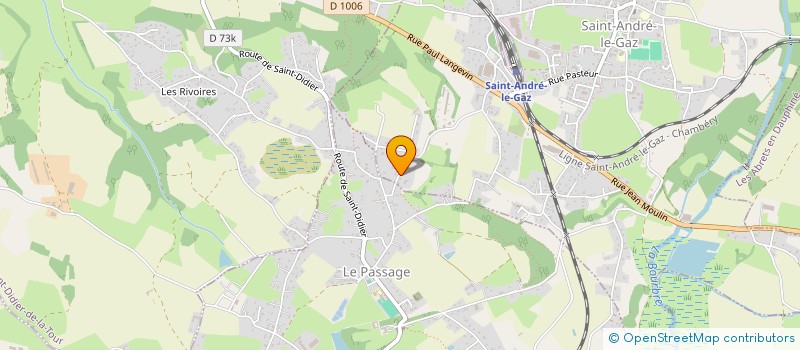 localisation de l'entreprise SCI V DE VEREL  SAINT-ANDRE-LE-GAZ